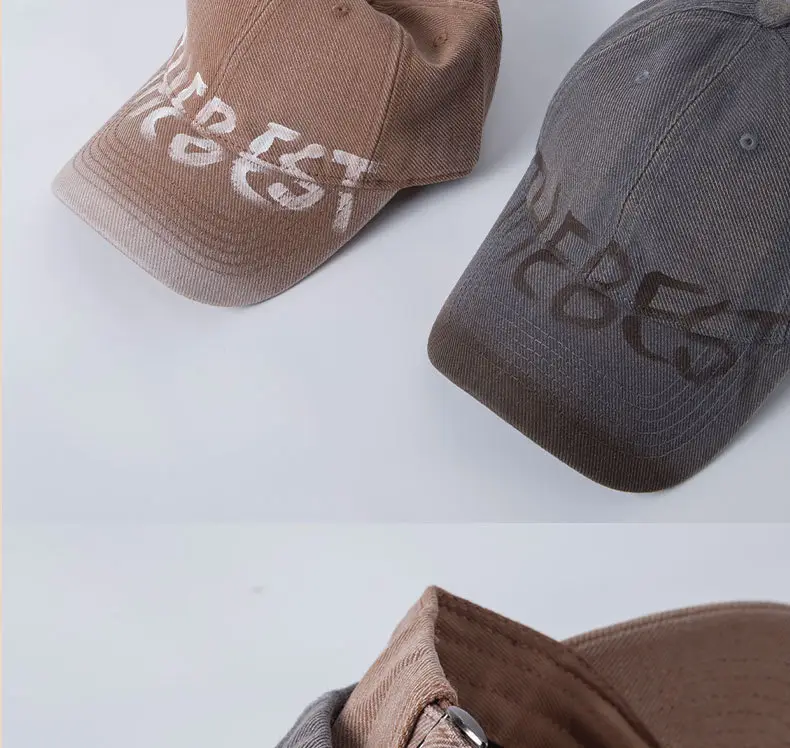 385 Colors Hat Retro Denim Cross-border Fashion Cap — feature 17