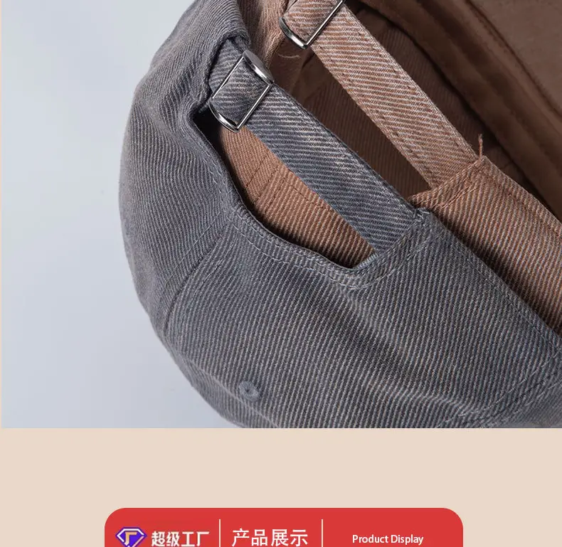 385 Colors Hat Retro Denim Cross-border Fashion Cap — feature 18