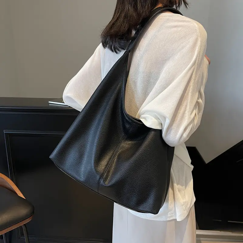 Tan Leather Crossbody Bag for Women 2025 Spring - Image 8