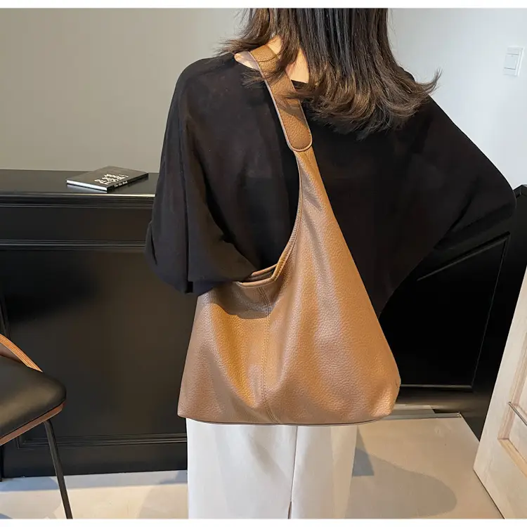 Tan Leather Crossbody Bag for Women 2025 Spring — feature 20