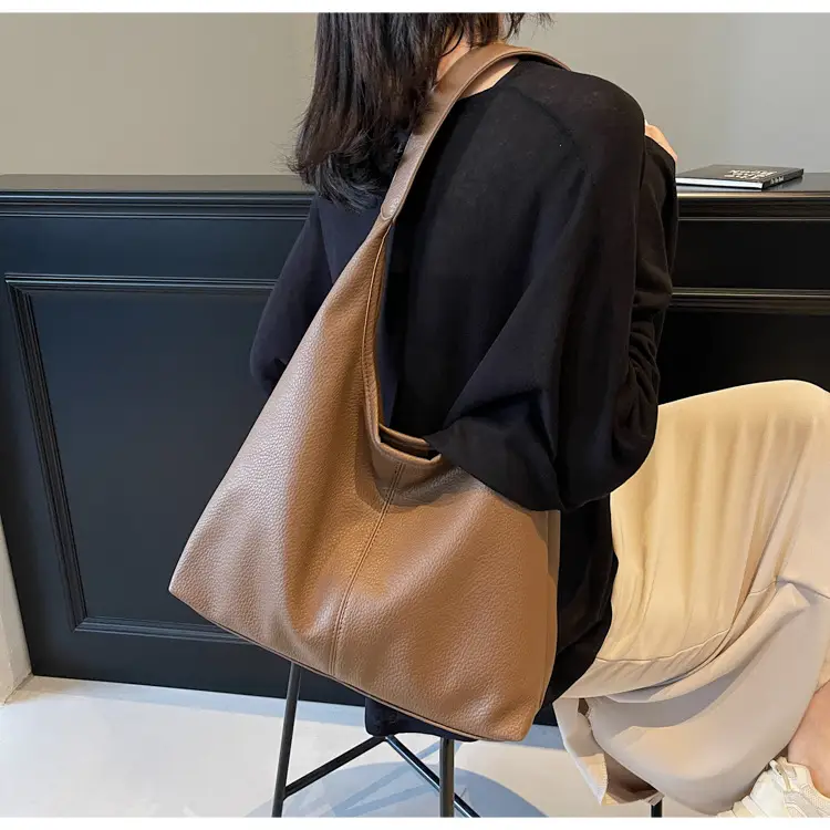Tan Leather Crossbody Bag for Women 2025 Spring — feature 22