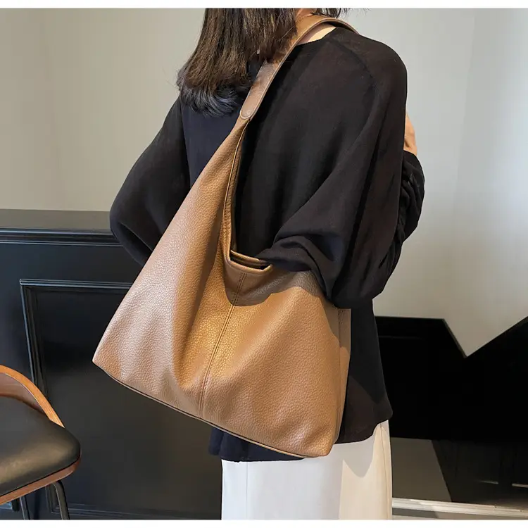 Tan Leather Crossbody Bag for Women 2025 Spring — feature 24