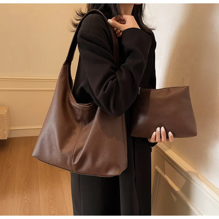 Tan Leather Crossbody Bag for Women 2025 Spring — feature 25