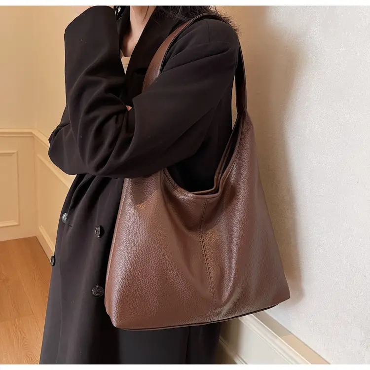 Tan Leather Crossbody Bag for Women 2025 Spring — feature 26