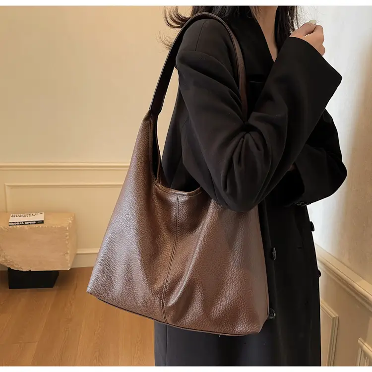 Tan Leather Crossbody Bag for Women 2025 Spring — feature 29
