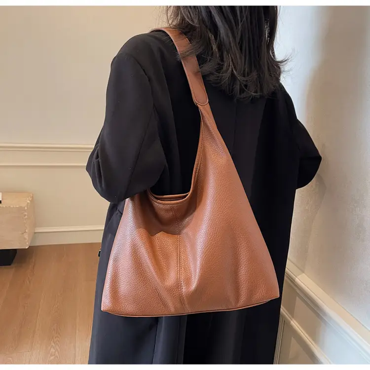 Tan Leather Crossbody Bag for Women 2025 Spring — feature 31