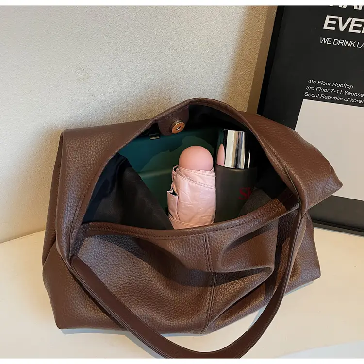 Tan Leather Crossbody Bag for Women 2025 Spring — feature 35