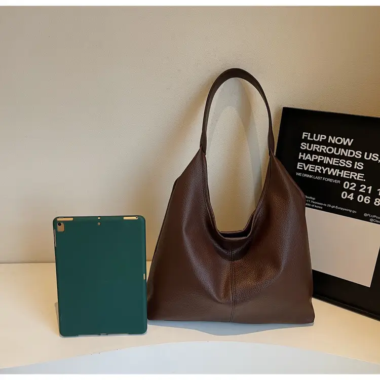 Tan Leather Crossbody Bag for Women 2025 Spring — feature 38