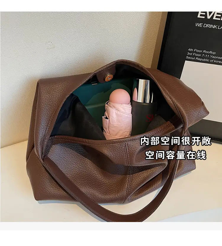 Tan Leather Crossbody Bag for Women 2025 Spring — feature 8