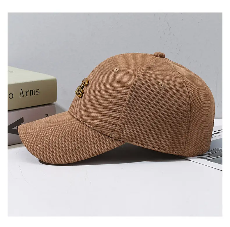 Black Paris Logo Baseball Cap with Pineapple Cloth — feature 11