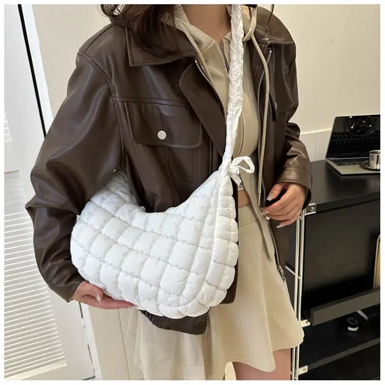 Black Quilted Shoulder Bag for Women 2023 — feature 22
