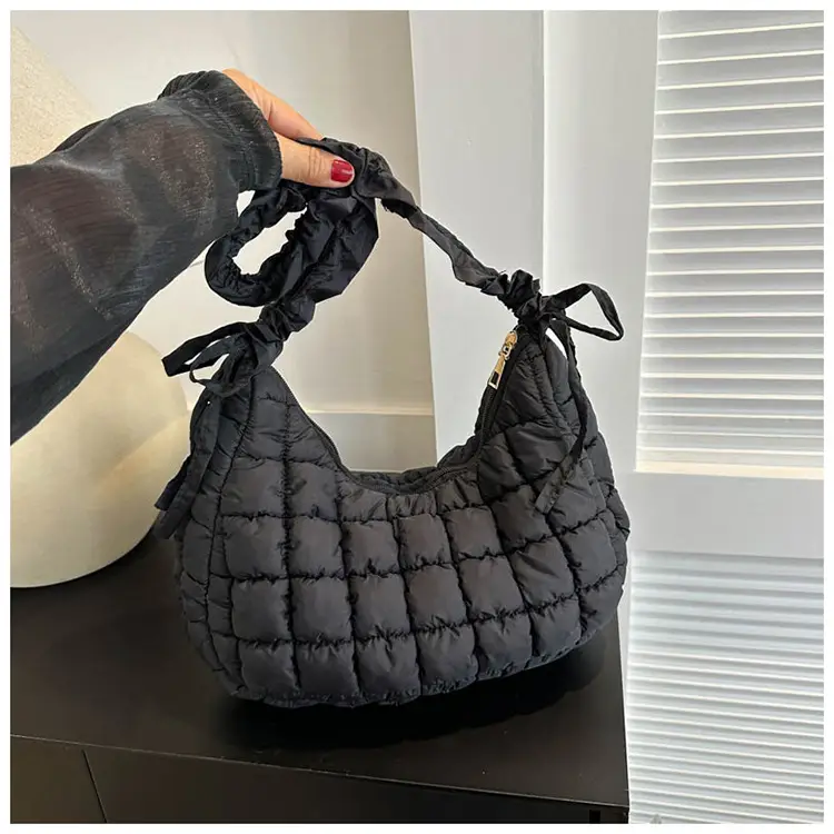 Black Quilted Shoulder Bag for Women 2023 — feature 29