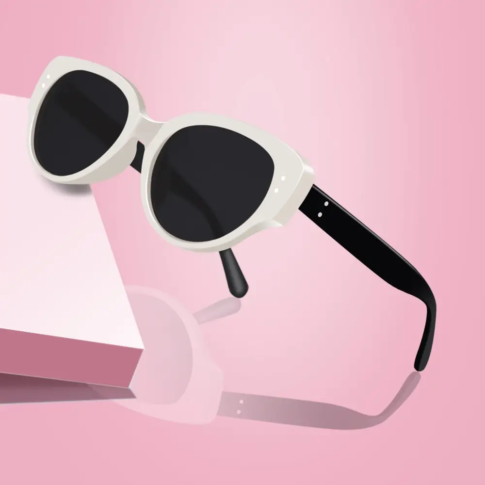 Women Cat's Eye Sunglasses Summer Sun Protection Street Photoshoot