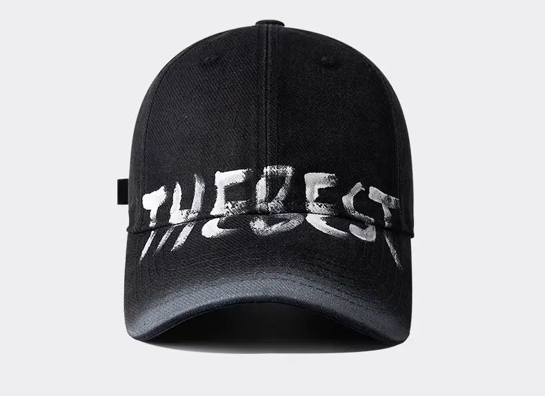 Baseball Cap Brown Washed Old Couple Small Show Face — feature 19