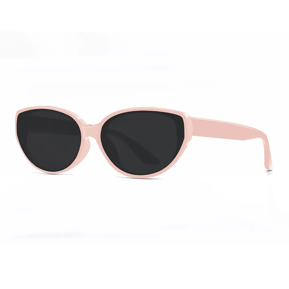 Women Cat Eye Polarized Sunscreen Sunglasses Black