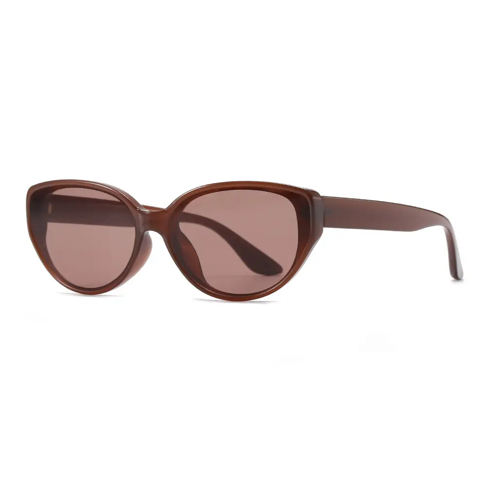 Women Cat Eye Polarized Sunscreen Sunglasses Black