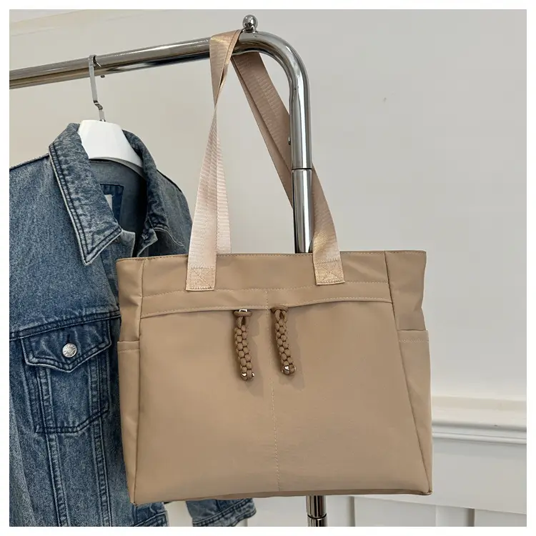 Winter Canvas Shoulder Bag Large Capacity Korean Style — feature 20