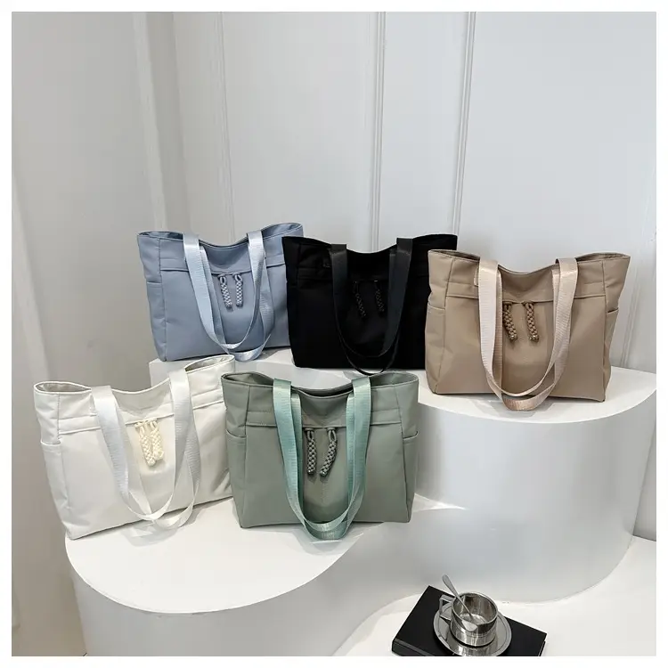 Winter Canvas Shoulder Bag Large Capacity Korean Style — feature 24