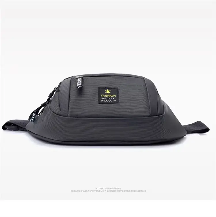 Men's Blue Crossbody Phone Waist Bag with Adjustable Strap — feature 5