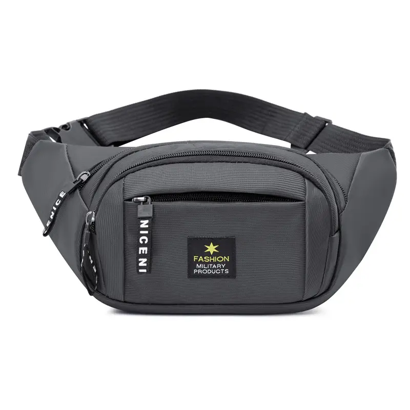 Men's Blue Crossbody Phone Waist Bag with Adjustable Strap - Image 2