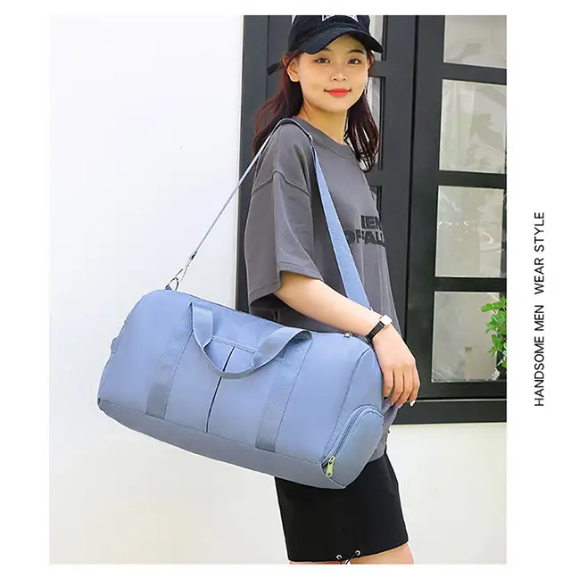 2026 Travel Bag for Men Women Single Shoulder Dry Separation â feature 19