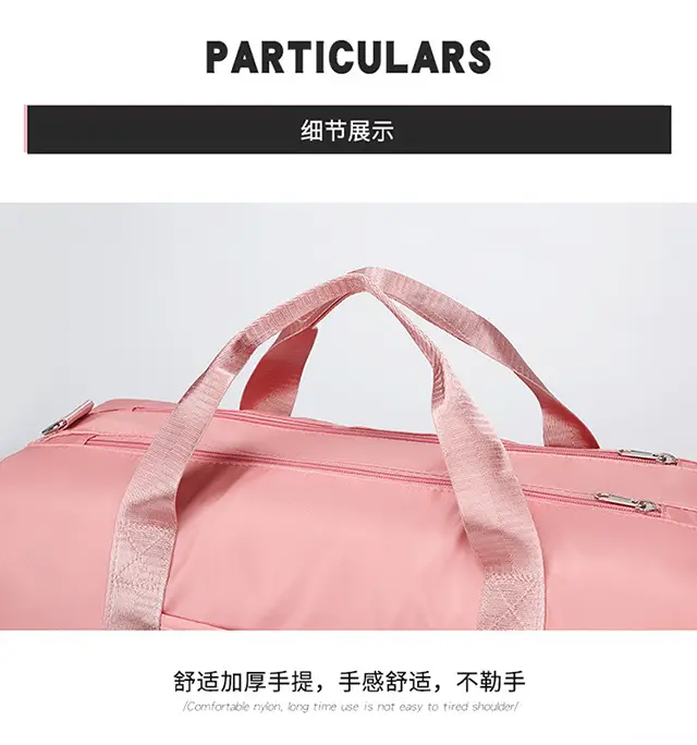 2026 Travel Bag for Men Women Single Shoulder Dry Separation â feature 21