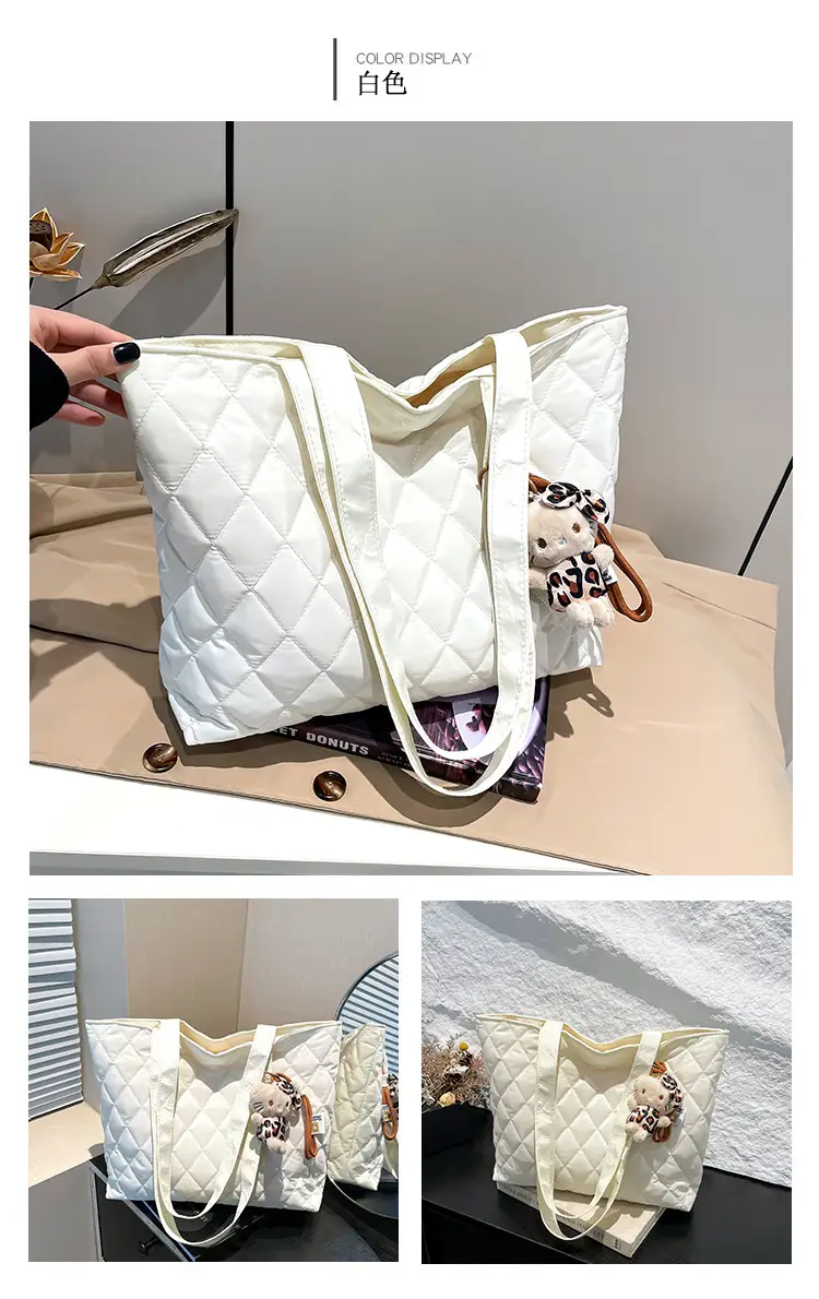 Korean Style Quilted Shoulder Bag for Women — feature 11