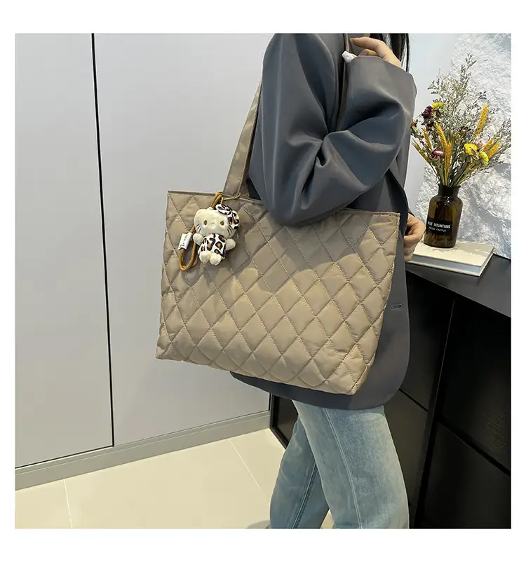 Korean Style Quilted Shoulder Bag for Women — feature 20