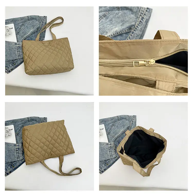 Korean Style Quilted Shoulder Bag for Women — feature 9