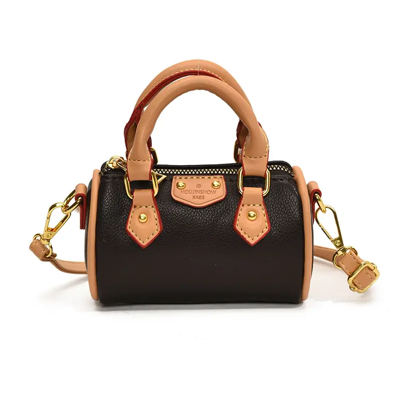 Women's Mini Shoulder Bag with Teddy Bear Decor - Image 11
