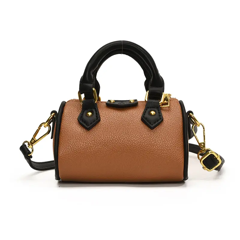 Women's Mini Shoulder Bag with Teddy Bear Decor - Image 6