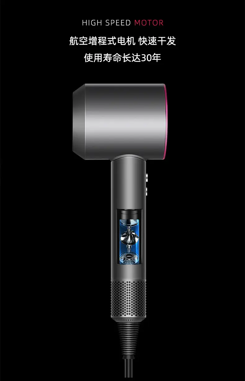 High-Speed Hair Dryer with Negative Ion Technology — feature 14