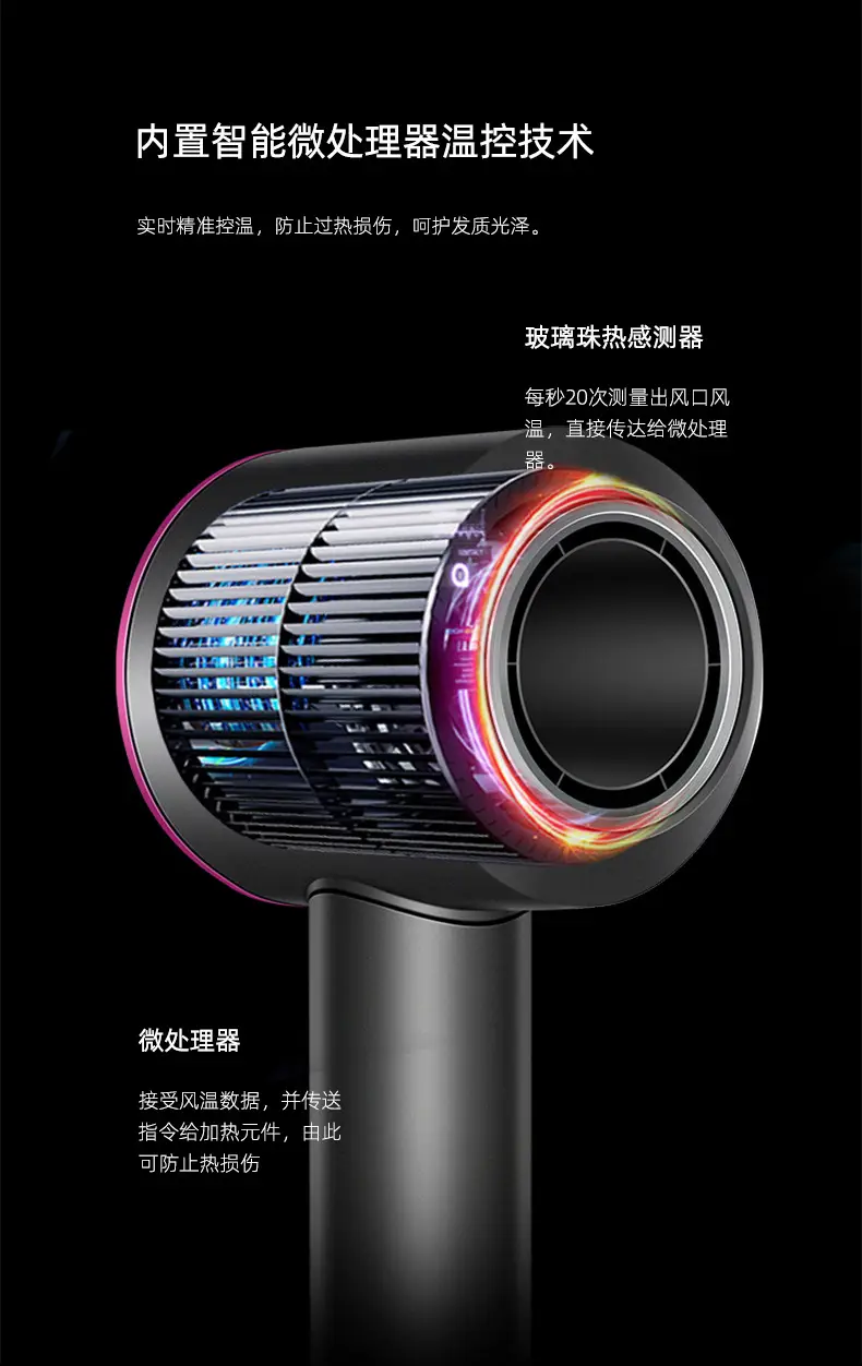 High-Speed Hair Dryer with Negative Ion Technology — feature 15