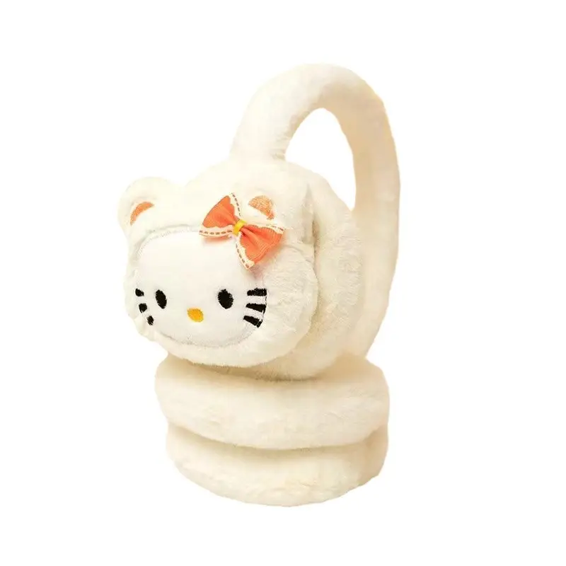 Children's Earmuffs Autumn and Winter New Plush Cute Cartoon Student Warm Earmuffs Women's Cold-proof Anti-freezing Girls' Earmuffs