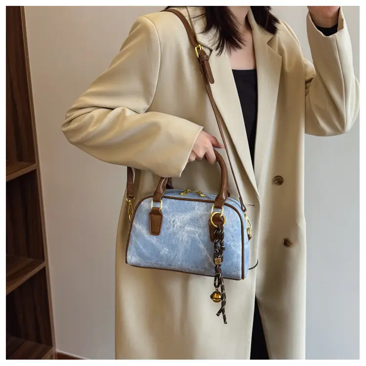 Light Blue Crossbody Bag for Women 2024 Winter Shoulder — feature 16