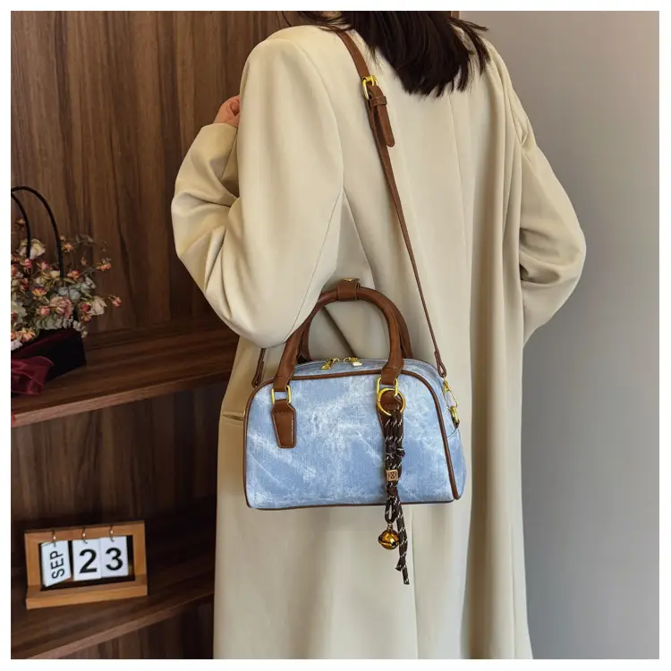 Light Blue Crossbody Bag for Women 2024 Winter Shoulder — feature 17