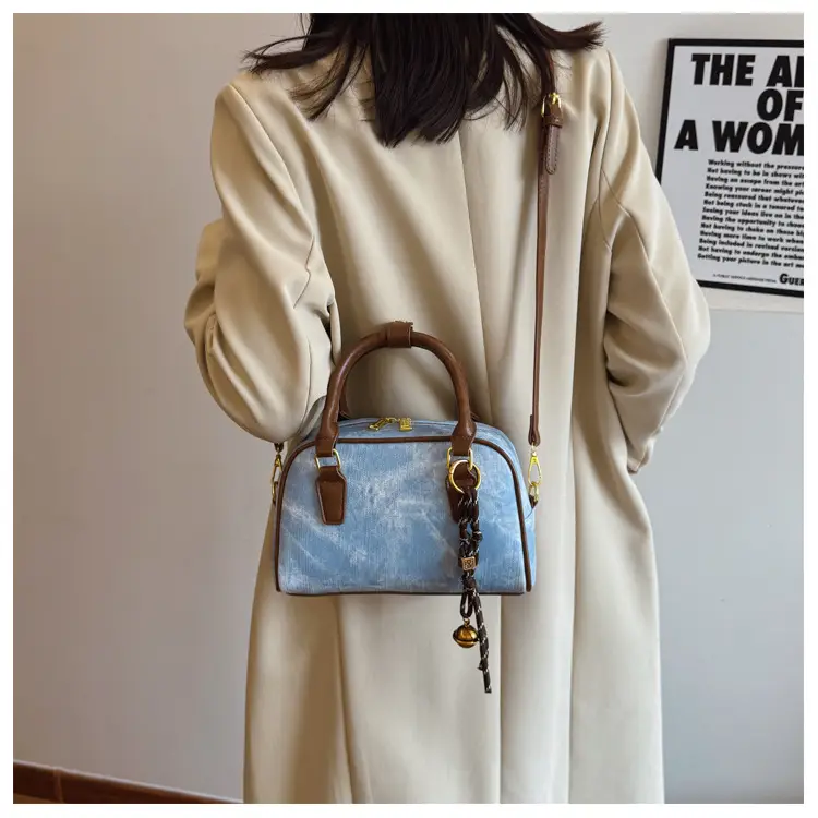 Light Blue Crossbody Bag for Women 2024 Winter Shoulder — feature 18