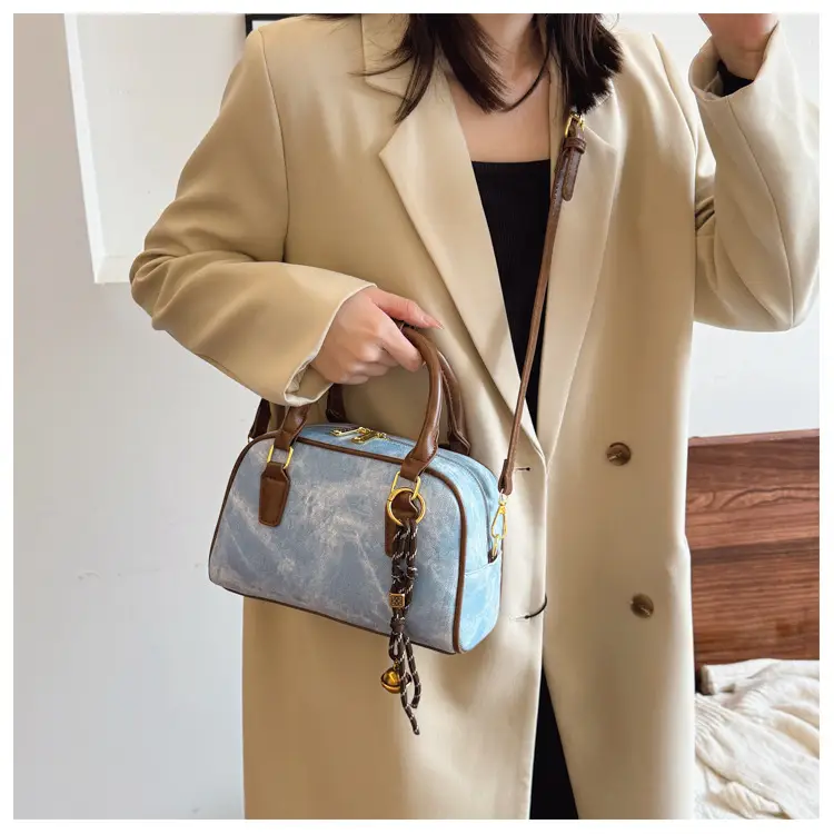 Light Blue Crossbody Bag for Women 2024 Winter Shoulder — feature 19