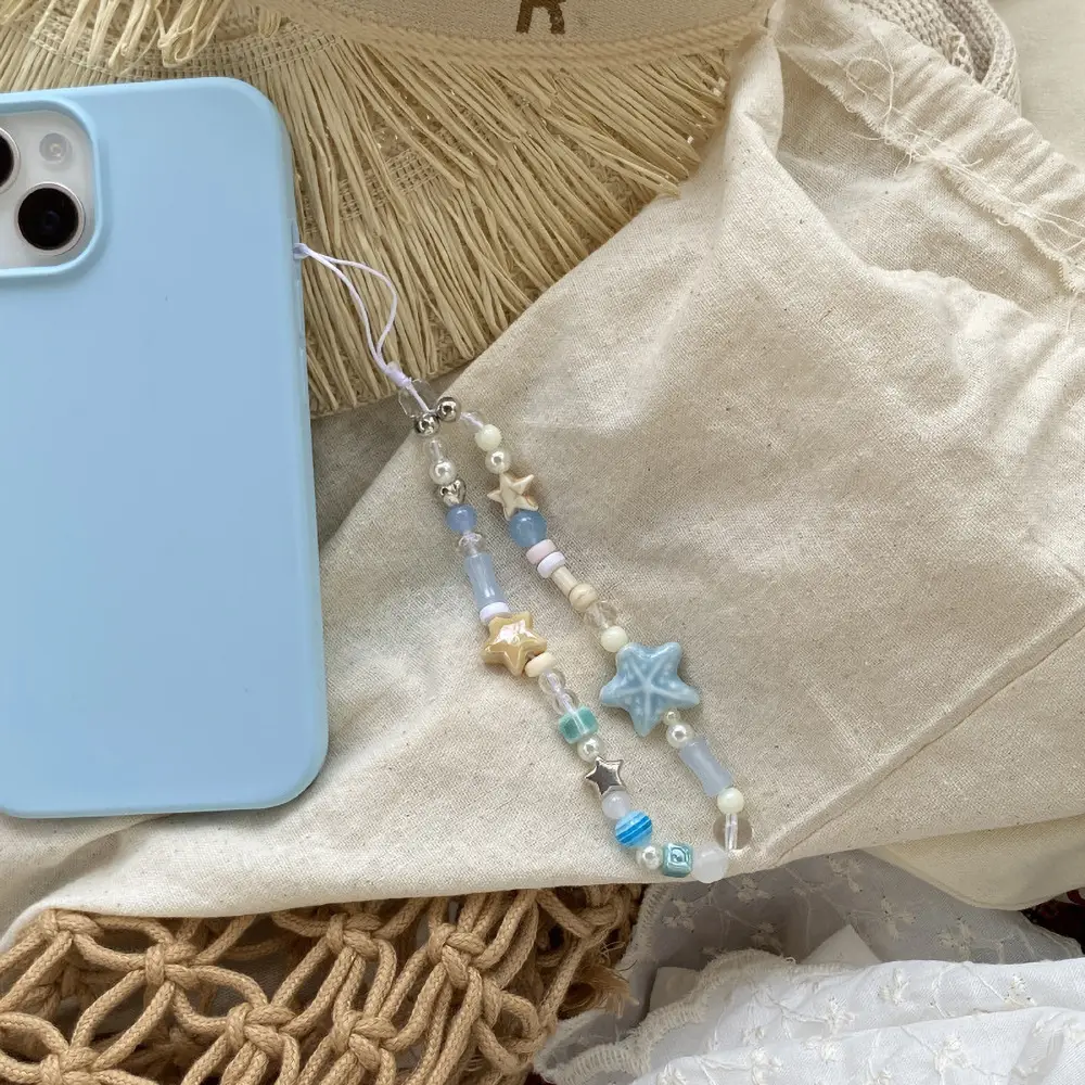 Tulip Bead Bracelet for Mobile Phone Wrist Accessory