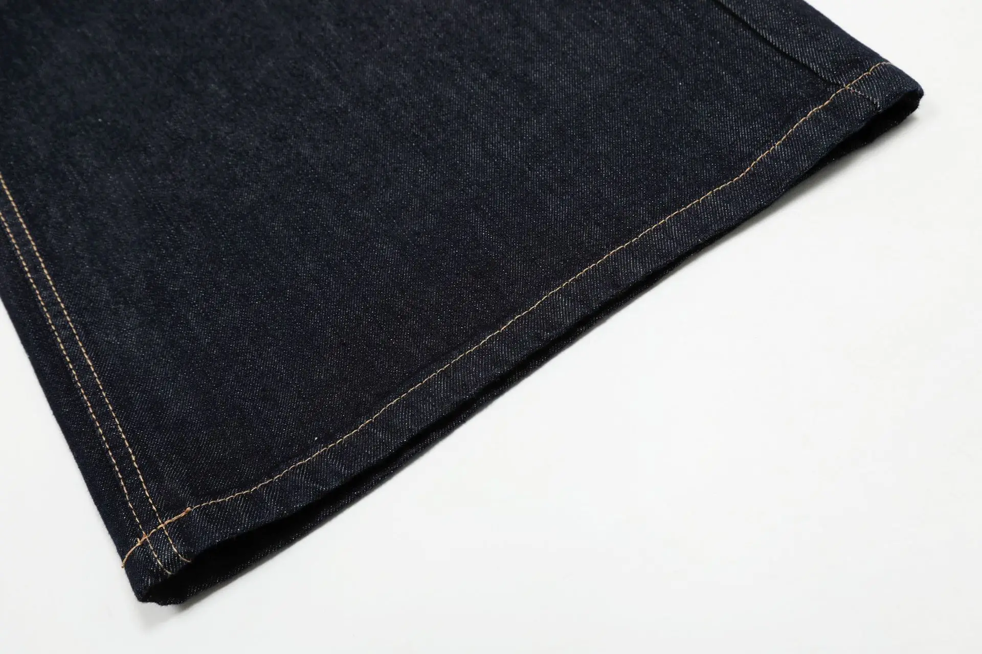 Wide Leg Dark Blue Jeans for Men Women Slim Fit — feature 11