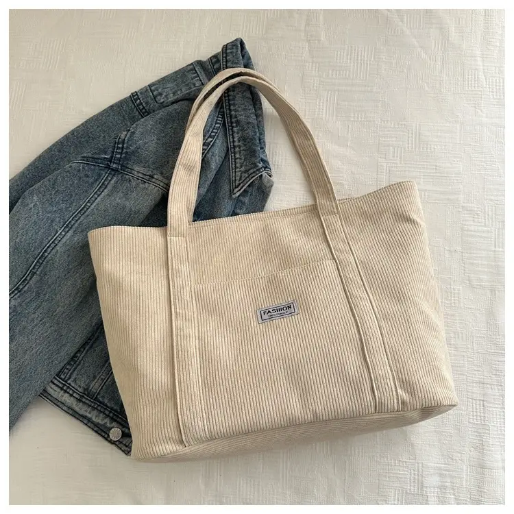 Women's Large Capacity Brown Tote Bag 2024 Winter — feature 23