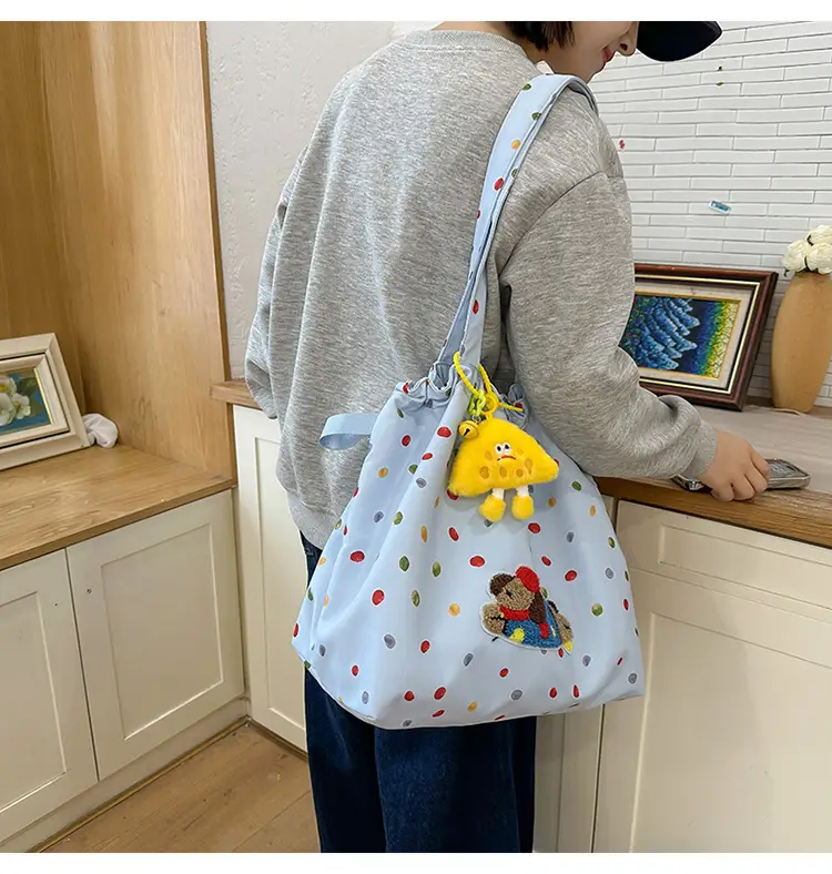 Cute Cartoon Polka Dot Women's Shoulder Bag 2024 — feature 16
