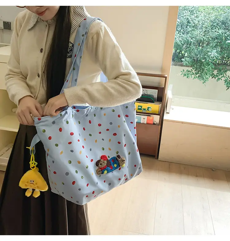 Cute Cartoon Polka Dot Women's Shoulder Bag 2024 — feature 18