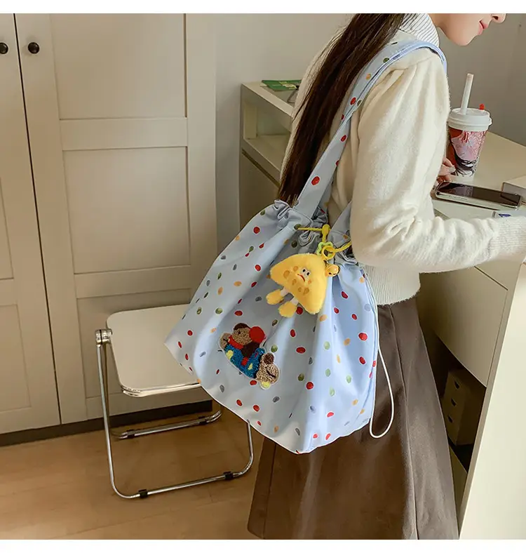 Cute Cartoon Polka Dot Women's Shoulder Bag 2024 — feature 20