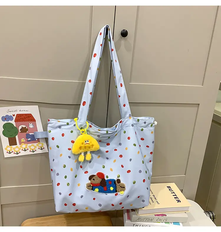 Cute Cartoon Polka Dot Women's Shoulder Bag 2024 — feature 32