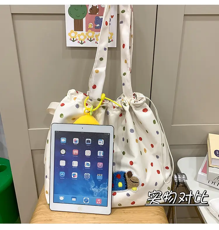 Cute Cartoon Polka Dot Women's Shoulder Bag 2024 — feature 6
