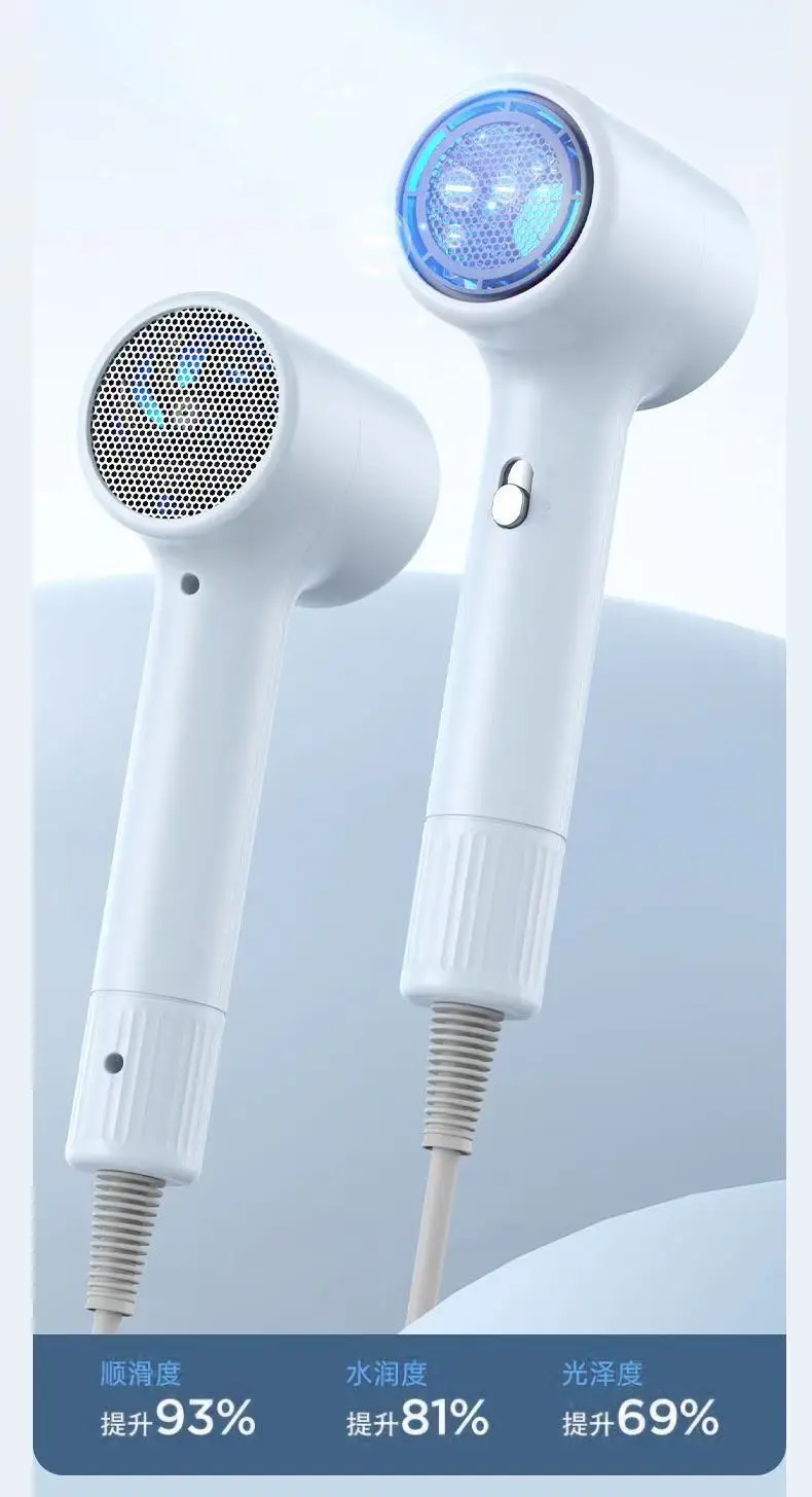 Mini Hair Dryer with Negative Ions & Hot Cold Wind — feature 15