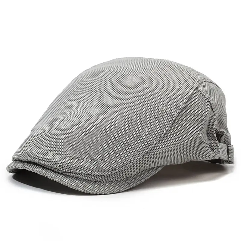 Men's Black Net Cap Summer Sun Hat - Image 2