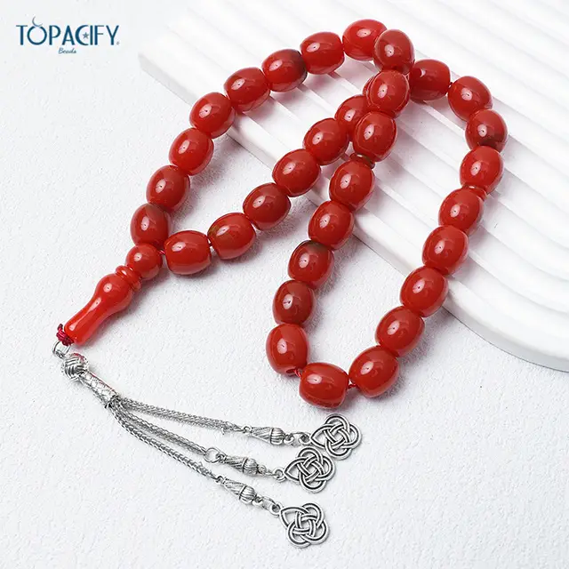 Worship Rosary Beads 33" High Alloy Pendant - Image 15