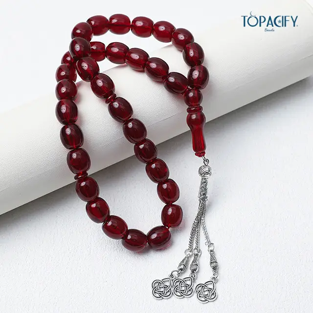 Worship Rosary Beads 33" High Alloy Pendant — feature 10